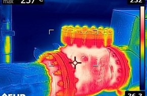 Thermography (thermal image) – Petrochemical Industry, Egypt.